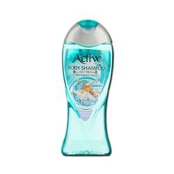 شامپو بدن ویتامین B  آبی 400 گرم اکتیو